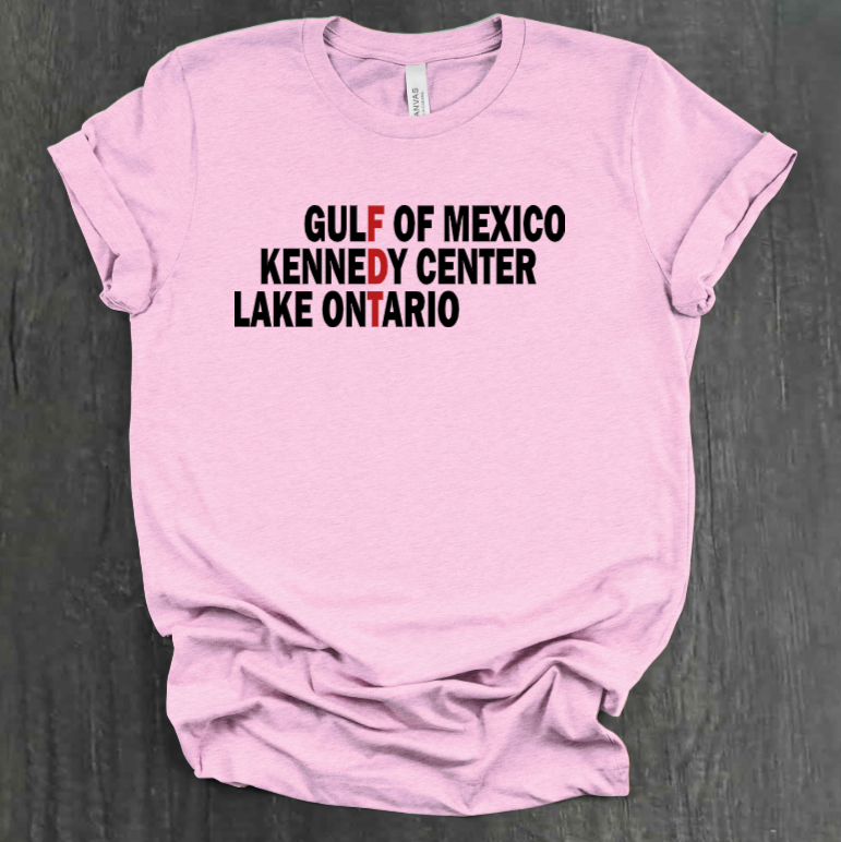 LAKE, GULF, KENNEDY SHIRT