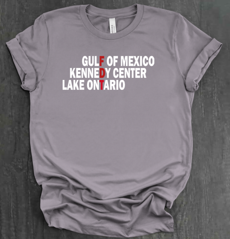 LAKE, GULF, KENNEDY SHIRT
