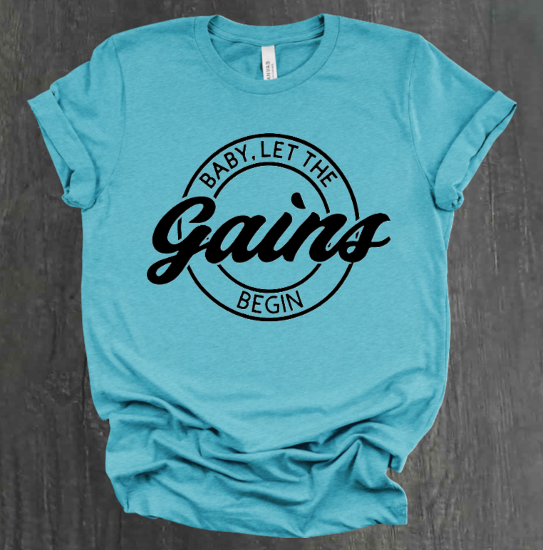 CAMISETA DE BEBÉ: ¡QUE EMPIECEN LAS GANANCIAS!