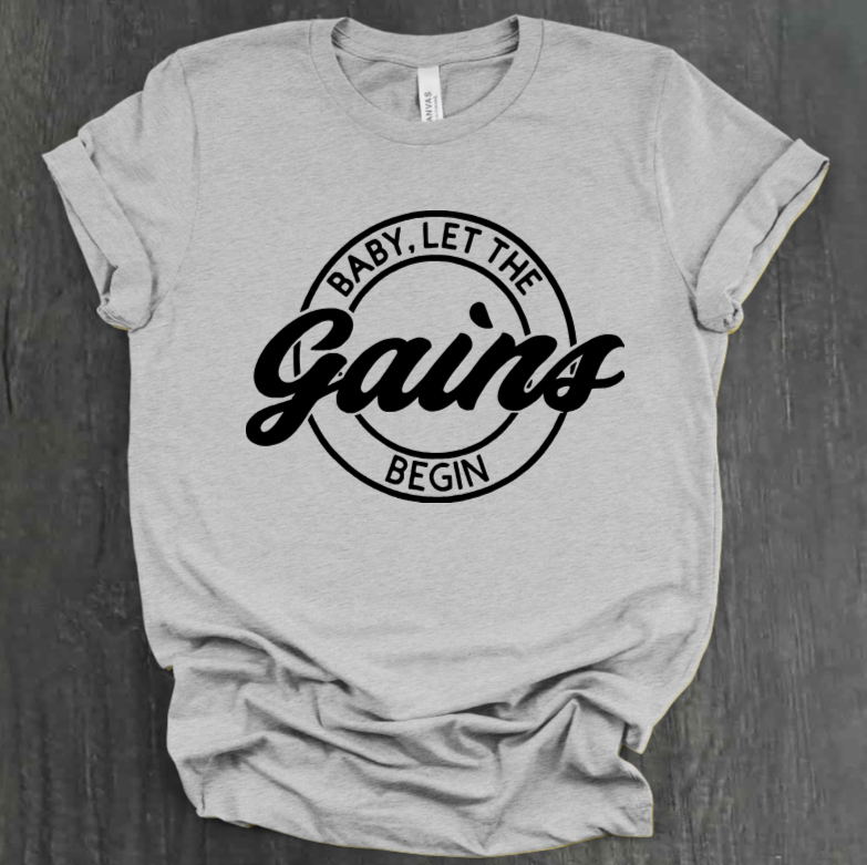 CAMISETA DE BEBÉ: ¡QUE EMPIECEN LAS GANANCIAS!