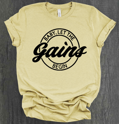 CAMISETA DE BEBÉ: ¡QUE EMPIECEN LAS GANANCIAS!