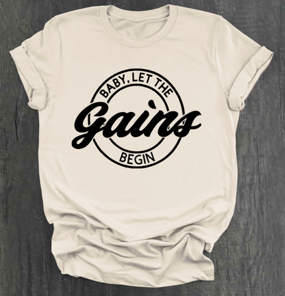 CAMISETA DE BEBÉ: ¡QUE EMPIECEN LAS GANANCIAS!