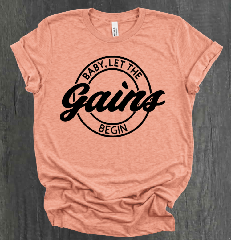 CAMISETA DE BEBÉ: ¡QUE EMPIECEN LAS GANANCIAS!