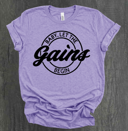 CAMISETA DE BEBÉ: ¡QUE EMPIECEN LAS GANANCIAS!