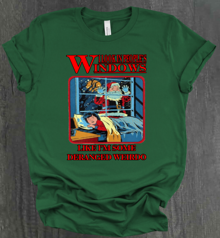 I LOOK IN PEOPLE’S WINDOWS SHIRT
