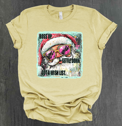 CAMISETA LISTA DE DESEOS