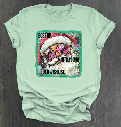 CAMISETA LISTA DE DESEOS