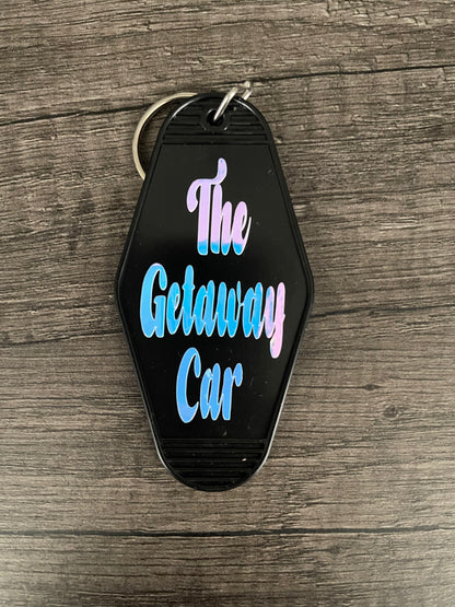 THE GETAWAY CAR KEYCHAIN