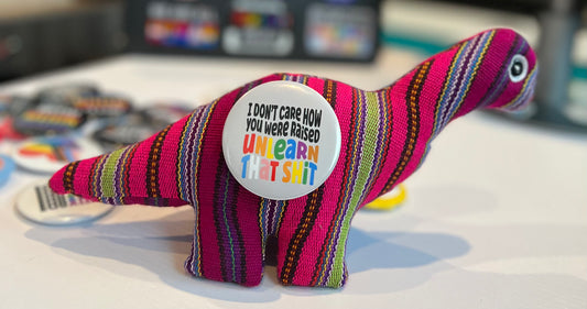 I DON'T CARE HOW YOU WERE RAISED BUTTON/MAGNET