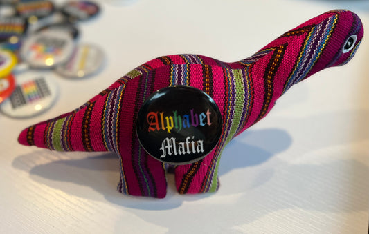 ALPHABET MAFIA BUTTON/MAGNET