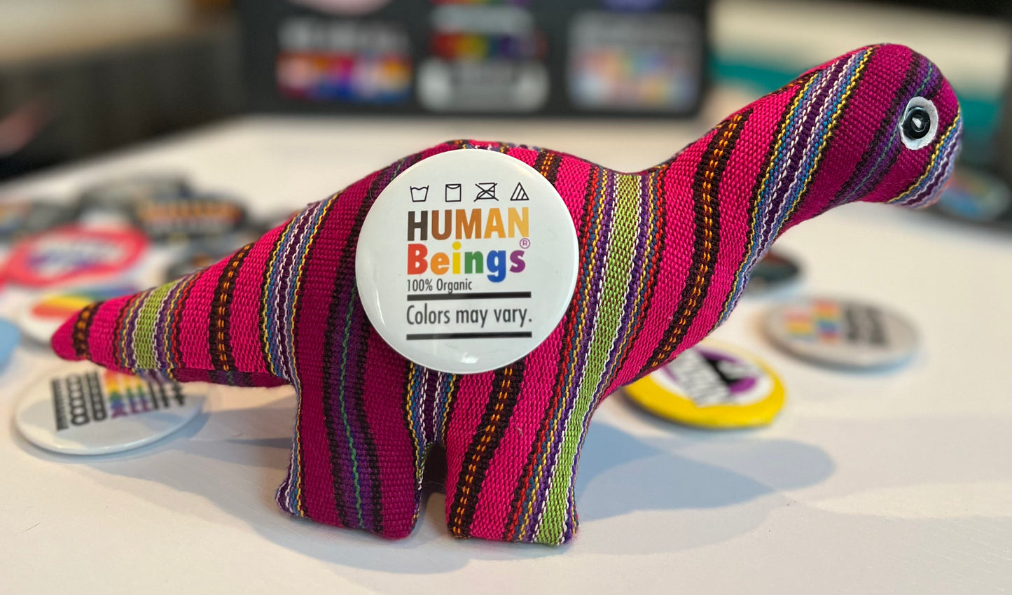 HUMAN BEINGS BUTTON/MAGNET