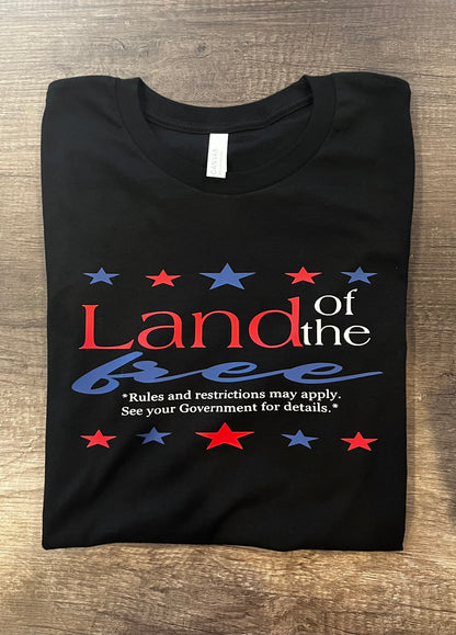 Camiseta Tierra de los "Libres"