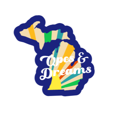 OPES AND DREAMS STICKER