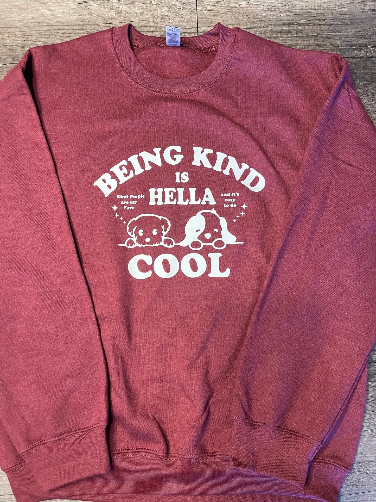 BEING KIND IS HELLA COOL SHIRT