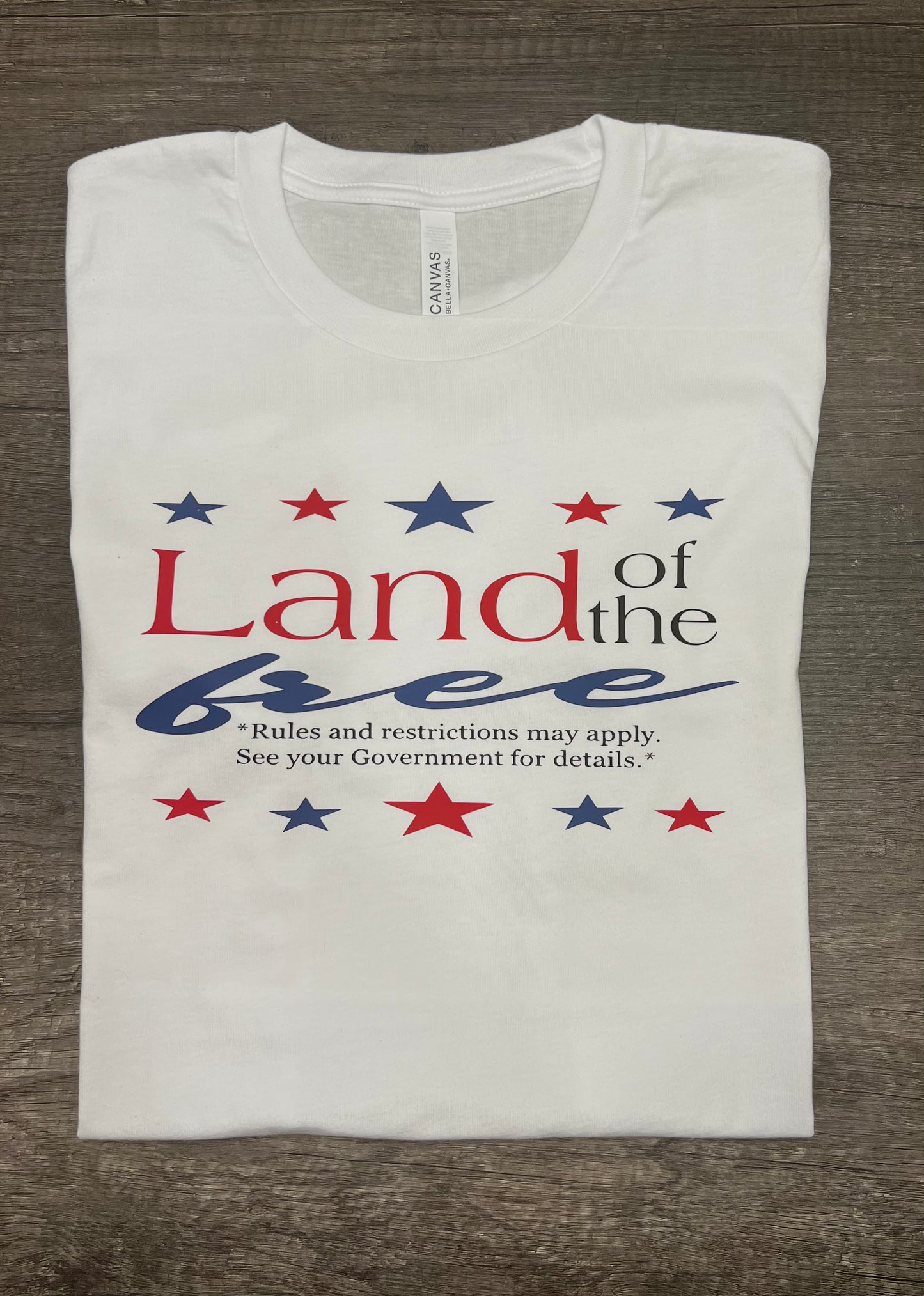 Camiseta Tierra de los "Libres"